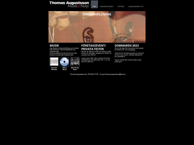 thomasaugustsson.se snapshot