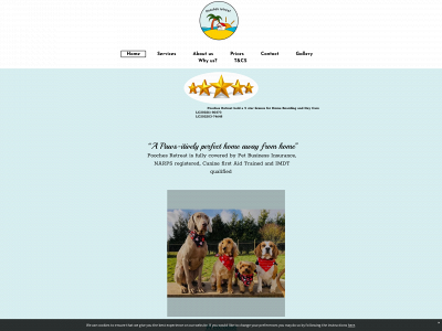 poochesretreat.co.uk snapshot