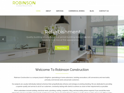 robinson-construction.co.uk snapshot