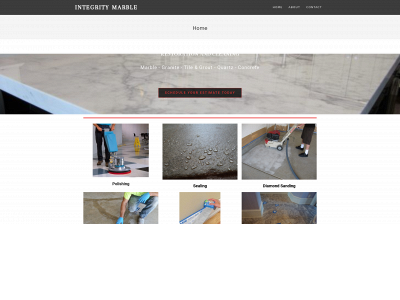 integritymarble.com snapshot