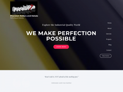 precisionlb.com snapshot