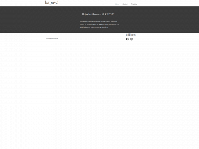 kapow.se snapshot