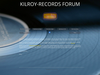 kilroy-records.be snapshot