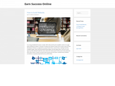earnsuccessonline.com snapshot