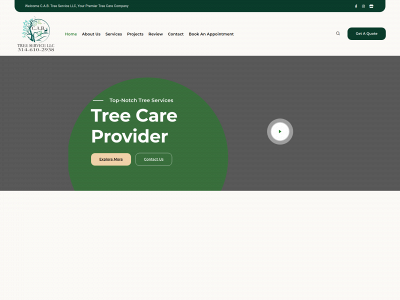 cabtreeservicellc.com snapshot
