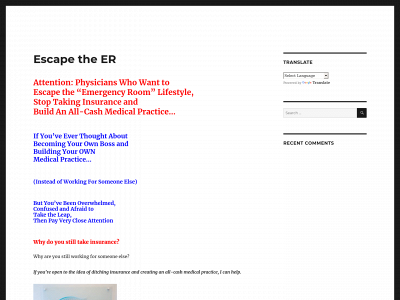 escapetheer.com snapshot