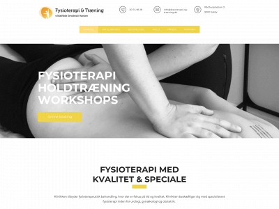 fysioterapi-og-traening.dk snapshot