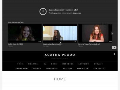 agathaprado.es snapshot