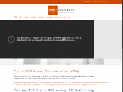cobleconsulting.com snapshot