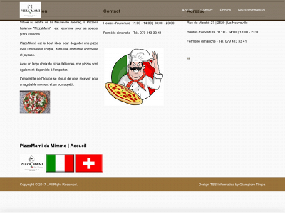 pizzamami.ch snapshot