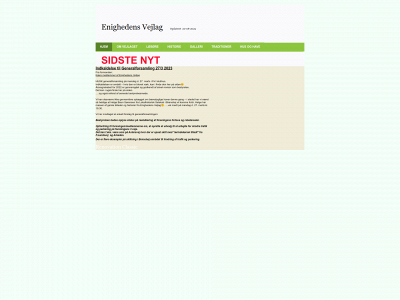 enighedensvejlag.dk snapshot