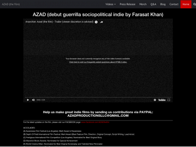 azadthefilm.com snapshot