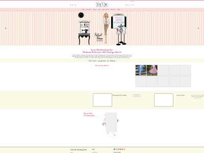 sewchicpatterns.com snapshot