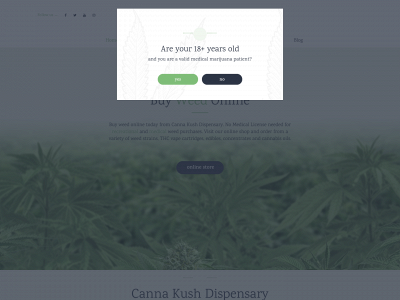 cannakushdispensary.com snapshot