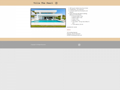 villathepearl.com snapshot