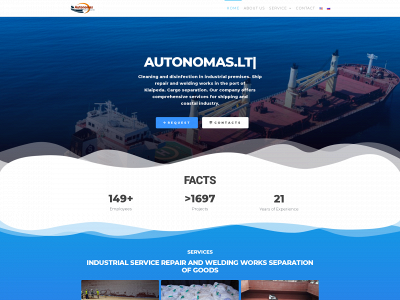 autonomas.lt snapshot