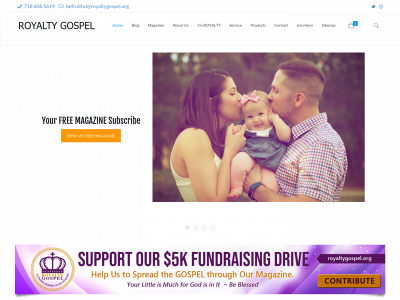 royaltygospel.org snapshot