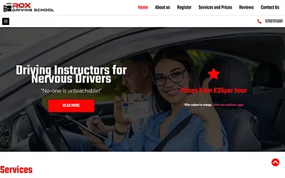 roxdrivingschool.co.uk snapshot