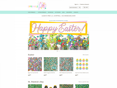 sprinklepop.com snapshot