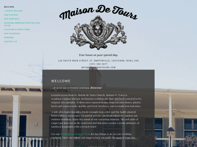 maisondetours.com snapshot