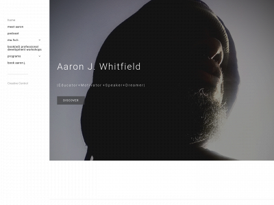 www.aaronjwhitfield.com snapshot