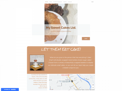 mysweetcakesltd.weebly.com snapshot