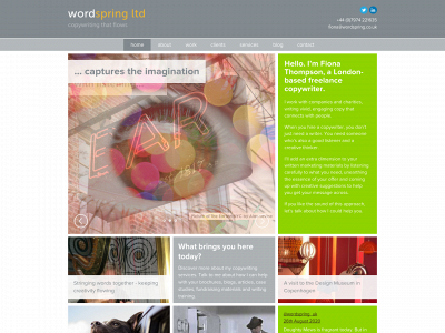 wordspring.co.uk snapshot