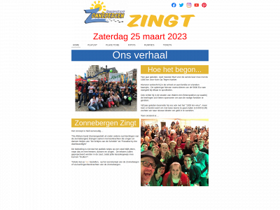 zonnebergenzingt.be snapshot