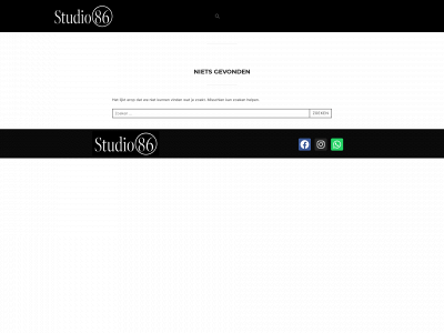 studio86.be snapshot