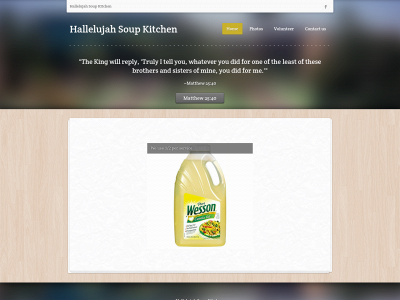 soupkitchen-hallelujah.org snapshot