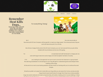 the-k9-care-company.co.uk snapshot