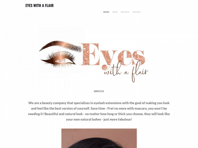 eyeswithaflair.com snapshot