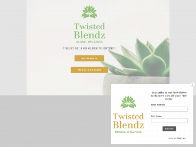 twistedblendz.com snapshot