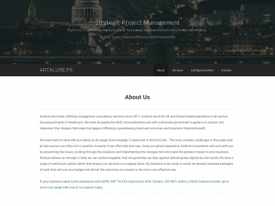 artalure.fr snapshot