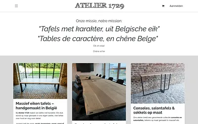 www.atelier1729.be snapshot