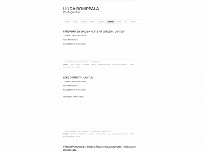 lindarom.com snapshot