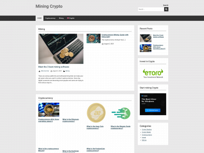 miningcrypto.one snapshot
