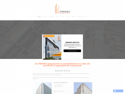 www.premex.com.mx snapshot