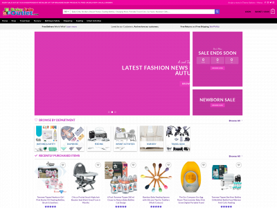 babysaleoutlet.com snapshot