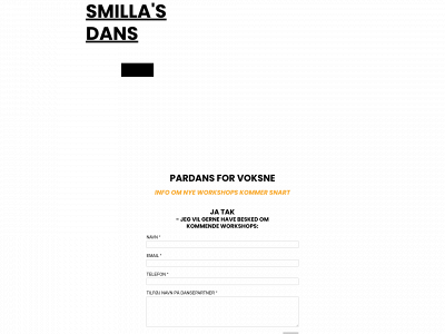 smillasdans.dk snapshot