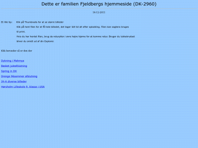 fjeldberg.net snapshot