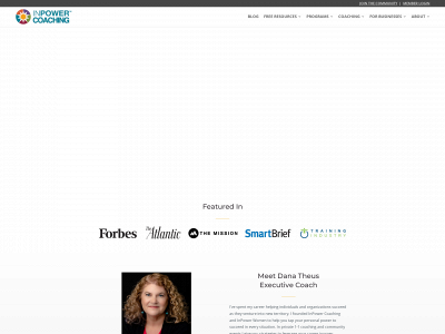 inpowercoaching.com snapshot