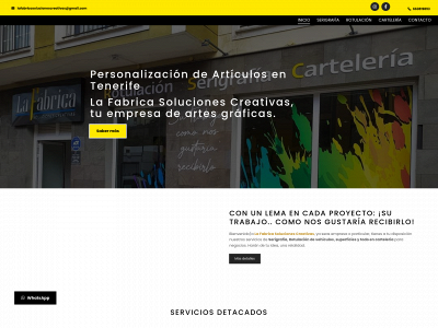 lafabricasolucionescreativas.es snapshot