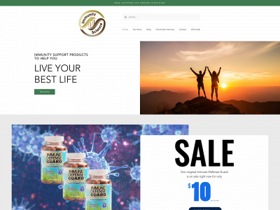 immunityscience.store snapshot