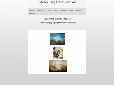 monaberghenriksenart.com snapshot
