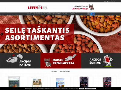 letenos.lt snapshot