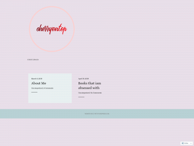 cherryontop.blog snapshot