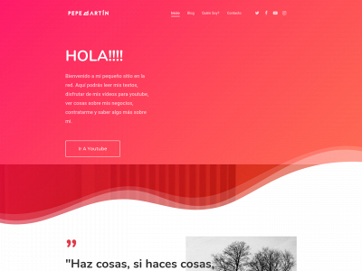 www.pepemartin.es snapshot