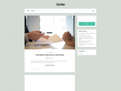 curvex.dk snapshot
