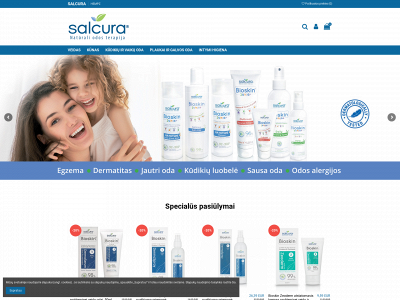 salcura.lt snapshot